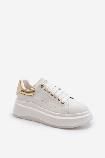 Oda Sneakers modelio batai Moteriškas GOE NN2N4031 baltos spalvos