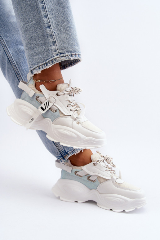 Sneakers modelio batai Moteriškas GOE NN2N4039B baltos spalvos