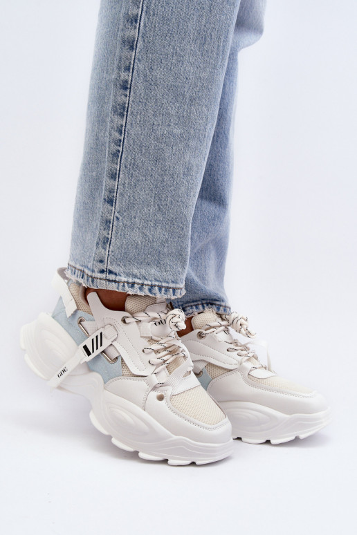 Sneakers modelio batai Moteriškas GOE NN2N4039B baltos spalvos