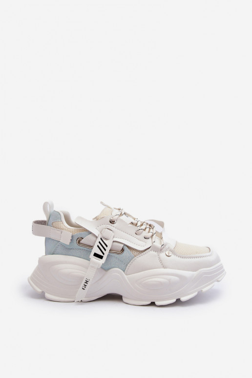 Sneakers modelio batai Moteriškas GOE NN2N4039B baltos spalvos