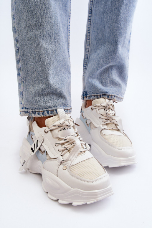 Sneakers modelio batai Moteriškas GOE NN2N4039B baltos spalvos
