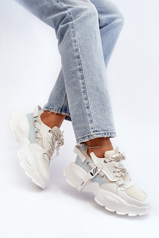 Sneakers modelio batai Moteriškas GOE NN2N4039B baltos spalvos