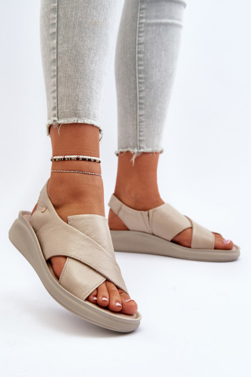 Zazoo 40392 Moteriškos basutės Moteriškas smėlio spalvos