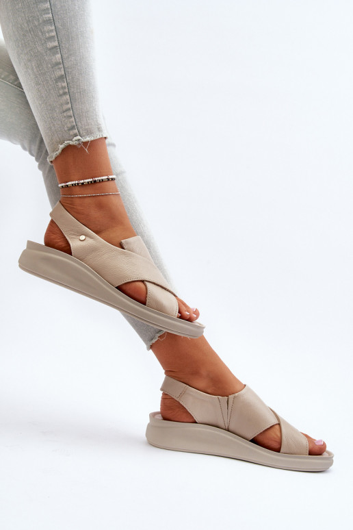 Zazoo 40392 Moteriškos basutės Moteriškas smėlio spalvos