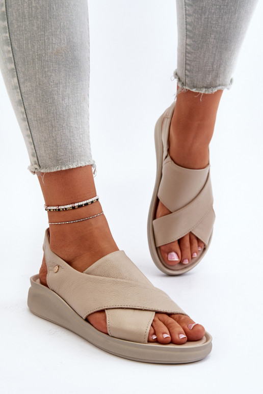 Zazoo 40392 Moteriškos basutės Moteriškas smėlio spalvos