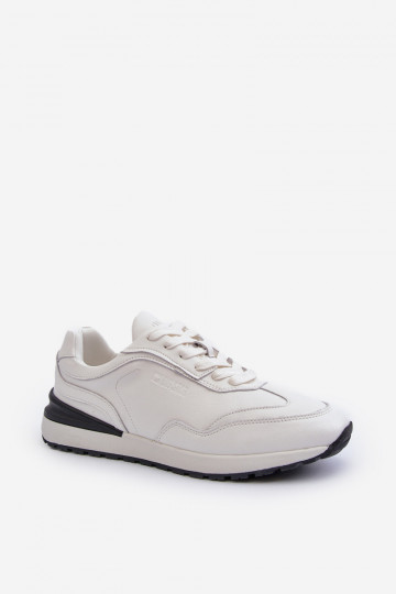 Sneakers modelio batai Vyriški Oda BIG STAR NN174288 baltos spalvos