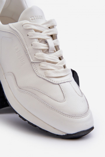 Sneakers modelio batai Vyriški Oda BIG STAR NN174288 baltos spalvos 2