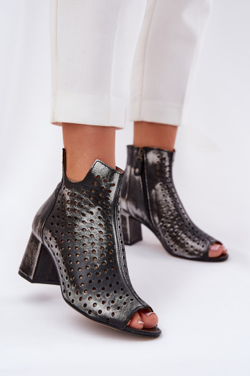 Oda Ažūriniai aulinukai Tai turiciejka 05420-01 juodos spalvos 2