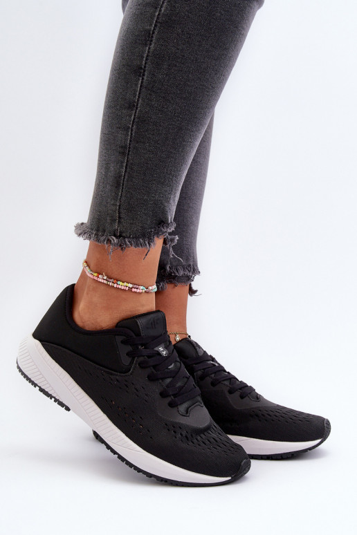 sportiniai bateliai Moteriškas 4F 4FRSS24FSPOF056 juodos spalvos sportiniai bateliai Moteriškas 4F 4FRSS24FSPOF056 juodos spalvos