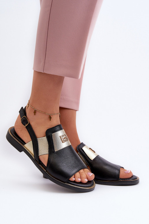 Zazoo 40385 Moteriškas Moteriškos basutės juodos spalvos Zazoo 40385 Moteriškas Moteriškos basutės juodos spalvos