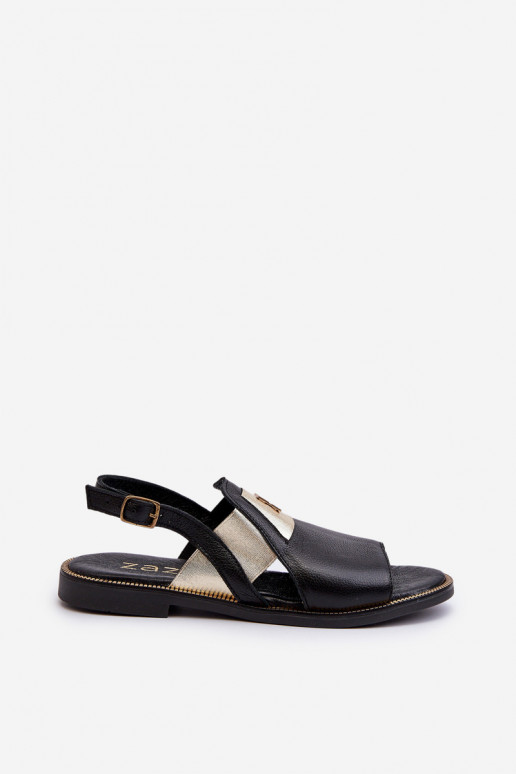 Zazoo 40385 Moteriškas Moteriškos basutės juodos spalvos Zazoo 40385 Moteriškas Moteriškos basutės juodos spalvos