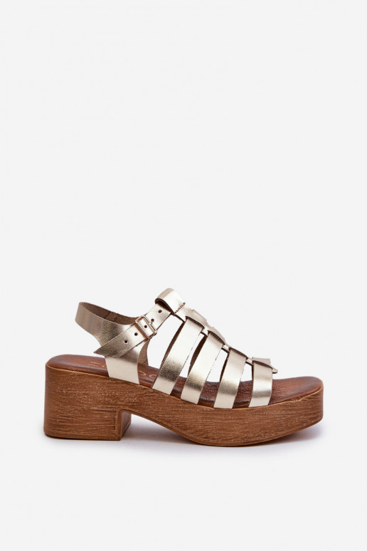 Zazoo 40410 Moteriškos basutės Moteriškas aukso spalvos Zazoo 40410 Moteriškos basutės Moteriškas aukso spalvos