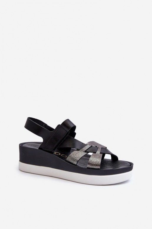 Zazoo 40397 Moteriškas Moteriškos basutės su platforma juodos spalvos Zazoo 40397 Moteriškas Moteriškos basutės su platforma juodos spalvos