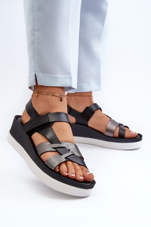 Zazoo 40397 Moteriškas Moteriškos basutės su platforma juodos spalvos Zazoo 40397 Moteriškas Moteriškos basutės su platforma juodos spalvos