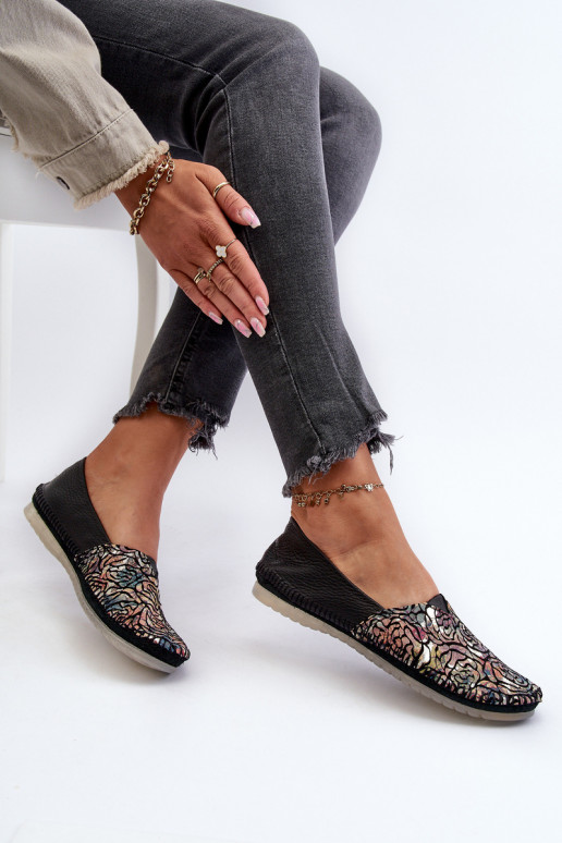 Moteriškas Balerinos Tai turiciejka 1930B-01 juodos spalvos Moteriškas Balerinos Tai turiciejka 1930B-01 juodos spalvos