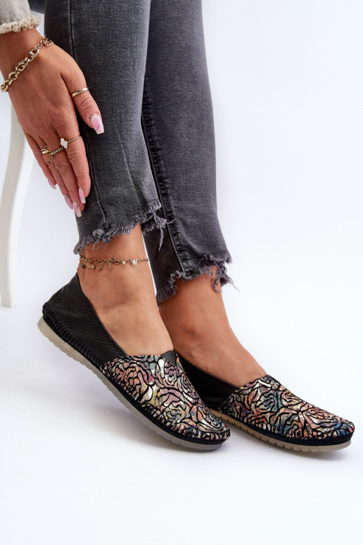 Moteriškas Balerinos Tai turiciejka 1930B-01 juodos spalvos Moteriškas Balerinos Tai turiciejka 1930B-01 juodos spalvos