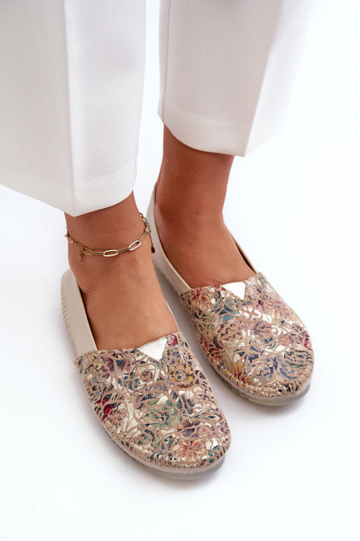 Moteriškas Balerinos Tai turiciejka 1930B-04 smėlio spalvos Moteriškas Balerinos Tai turiciejka 1930B-04 smėlio spalvos