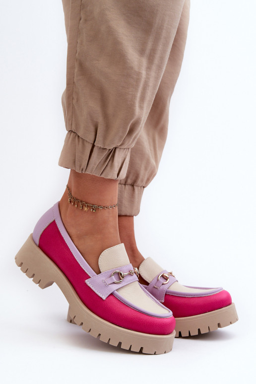 Zazoo 3475 Oda Moteriškas Mokasinai smėlio spalvos