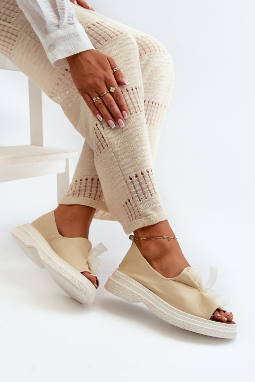 Zazoo 2939 Moteriškos basutės Moteriškas su kaspinais dramblio kaulo spalvos Zazoo 2939 Moteriškos basutės Moteriškas su kaspinais dramblio kaulo spalvos