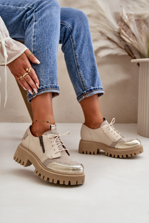 batai Moteriškas Pagaminta iš natūralios odos smėlio spalvos Tai turiciejka 06177-04 batai Moteriškas Pagaminta iš natūralios odos smėlio spalvos Tai turiciejka 06177-04