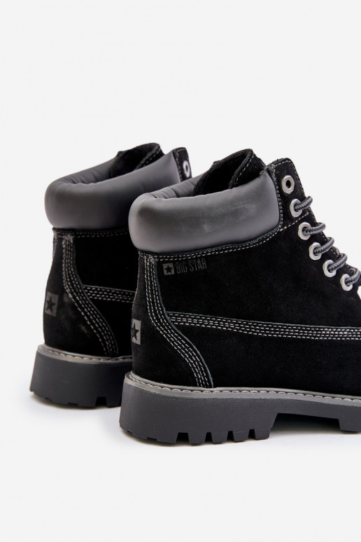 iš zomšos pašiltinti batai Vyriški Big Star OO174138 HI-POLY SYSTEM juodos spalvos iš zomšos pašiltinti batai Vyriški Big Star OO174138 HI-POLY SYSTEM juodos spalvos