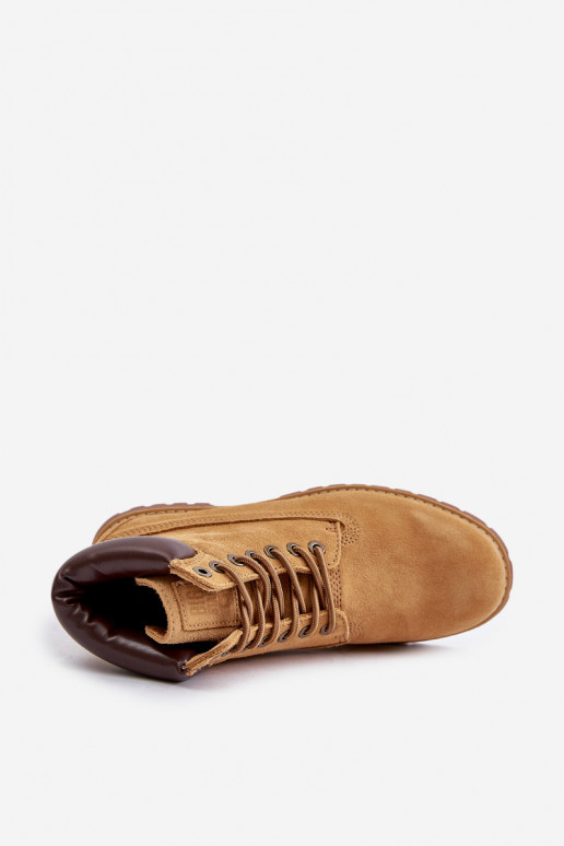 iš zomšos pašiltinti batai Vyriški Big Star OO174136 HI-POLY SYSTEM rudos spalvos iš zomšos pašiltinti batai Vyriški Big Star OO174136 HI-POLY SYSTEM rudos spalvos