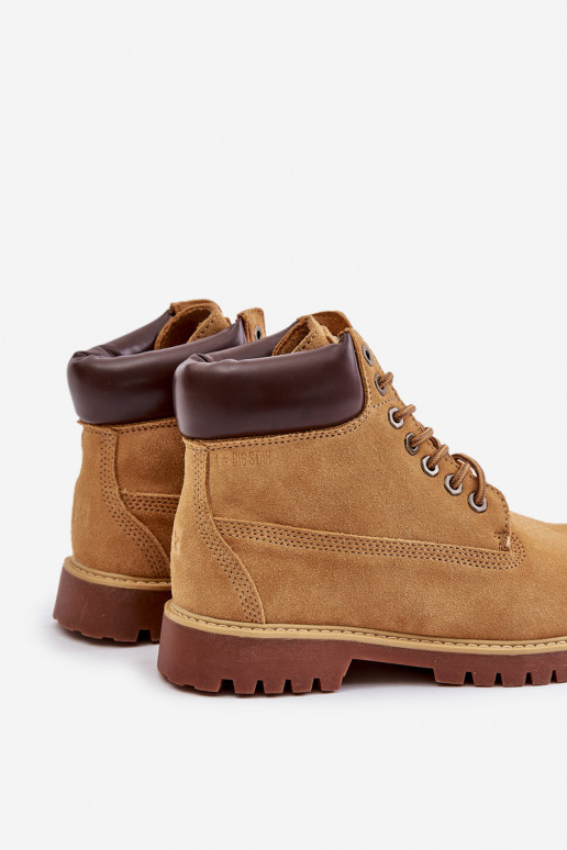 iš zomšos pašiltinti batai Vyriški Big Star OO174136 HI-POLY SYSTEM rudos spalvos iš zomšos pašiltinti batai Vyriški Big Star OO174136 HI-POLY SYSTEM rudos spalvos