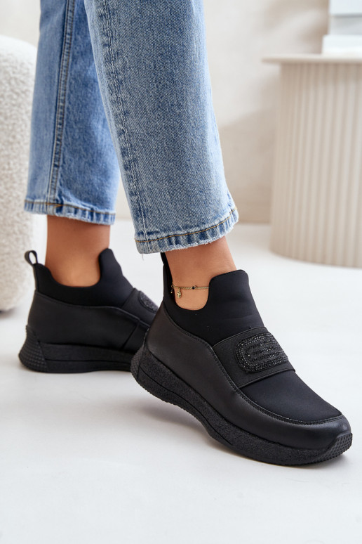 sportiniai bateliai su platforma Oda juodos spalvos Artiker 55C0035