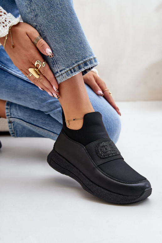 sportiniai bateliai su platforma Oda juodos spalvos Artiker 55C0035