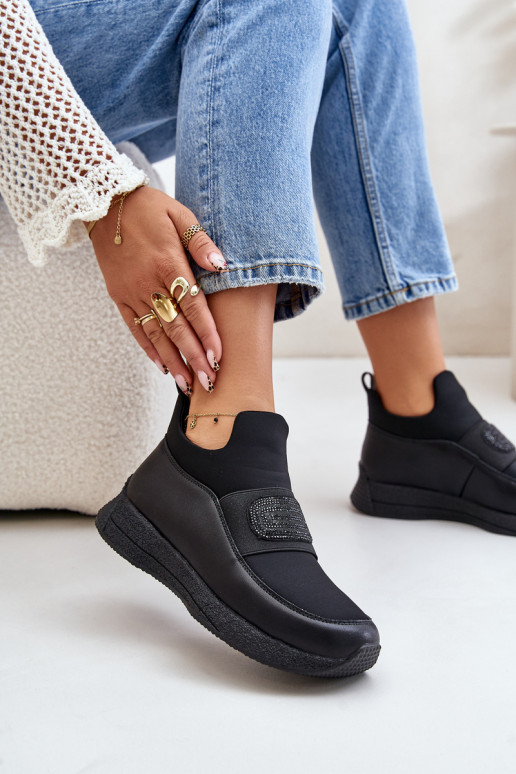 sportiniai bateliai su platforma Oda juodos spalvos Artiker 55C0035