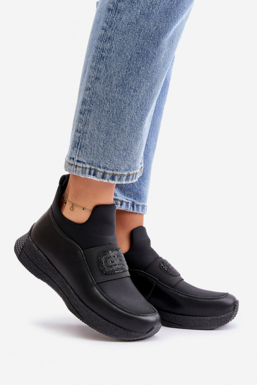 sportiniai bateliai su platforma Oda juodos spalvos Artiker 55C0035