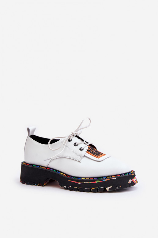 Oda batai Moteriškas su raišteliais Artiker 55C0500 baltos spalvos