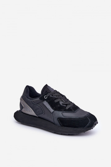 Oda Sneakers modelio batai Vyriški Big Star OO174297 Hi-Poly System juodos spalvos