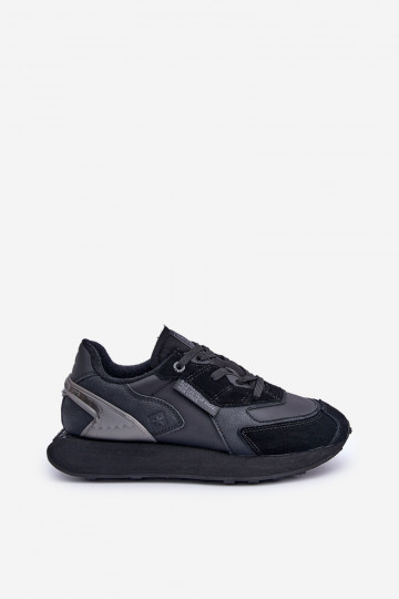 Oda Sneakers modelio batai Vyriški Big Star OO174297 Hi-Poly System juodos spalvos 2