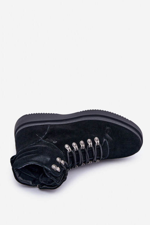 iš zomšos batai Vyriški pašiltinti Big Star OO174187 juodos spalvos iš zomšos batai Vyriški pašiltinti Big Star OO174187 juodos spalvos