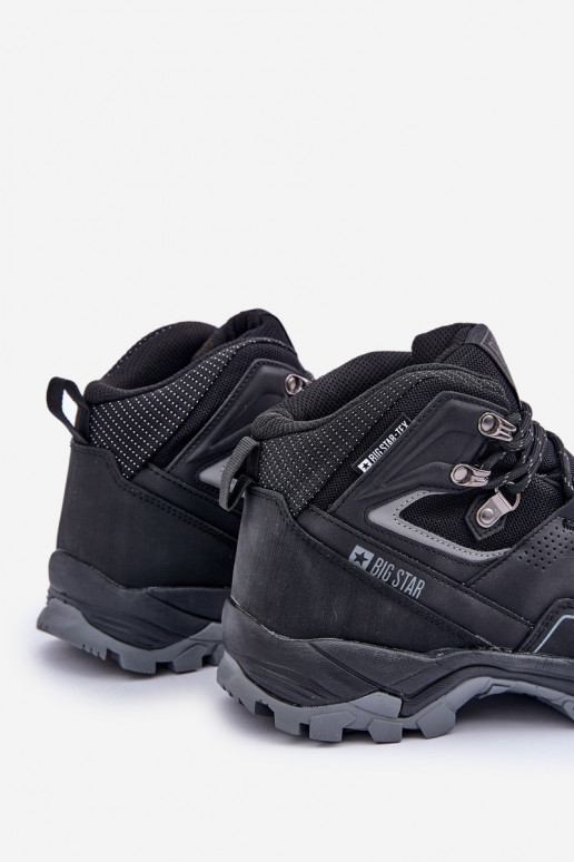 žygio batai Vyriški Big Star OO174341 juodos spalvos žygio batai Vyriški Big Star OO174341 juodos spalvos