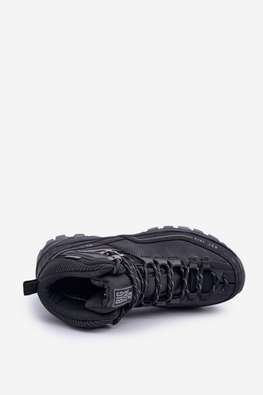 žygio batai Vyriški Big Star OO174341 juodos spalvos žygio batai Vyriški Big Star OO174341 juodos spalvos