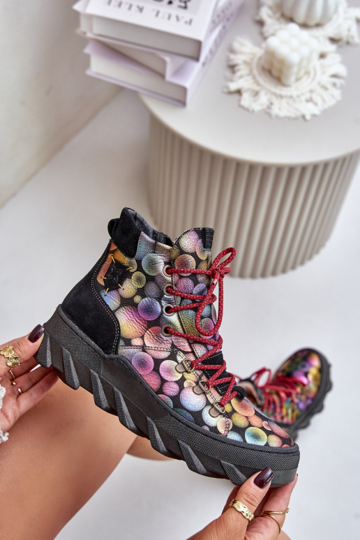 Oda Moteriškas pašiltinti Aulinukai Tai turiciejka 06146-39 įvairių spalvų Oda Moteriškas pašiltinti Aulinukai Tai turiciejka 06146-39 įvairių spalvų