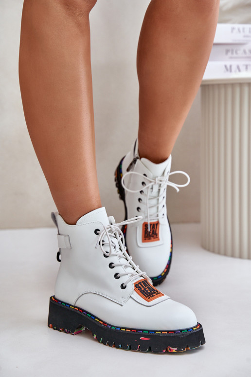 Oda Aulinukai batai Moteriškas Į Pilį Artiker 55C0515 baltos spalvos