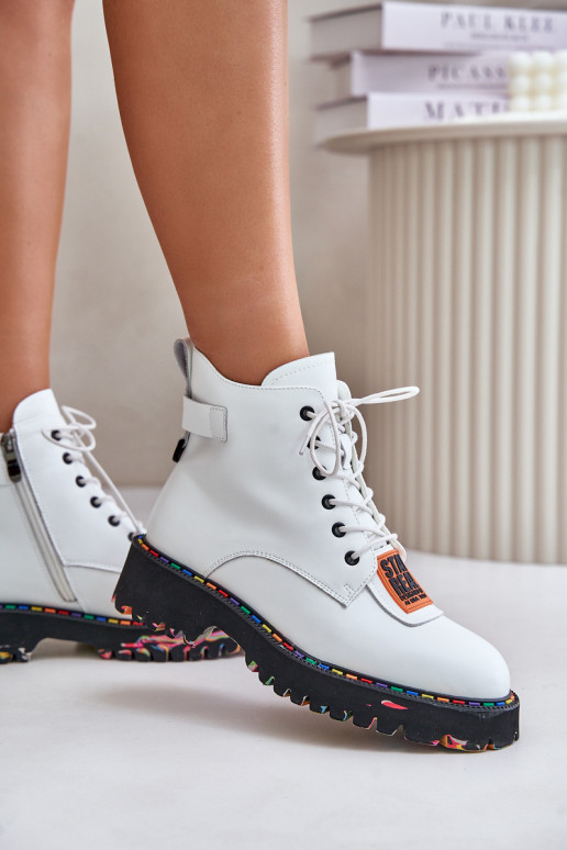 Oda Aulinukai batai Moteriškas Į Pilį Artiker 55C0515 baltos spalvos