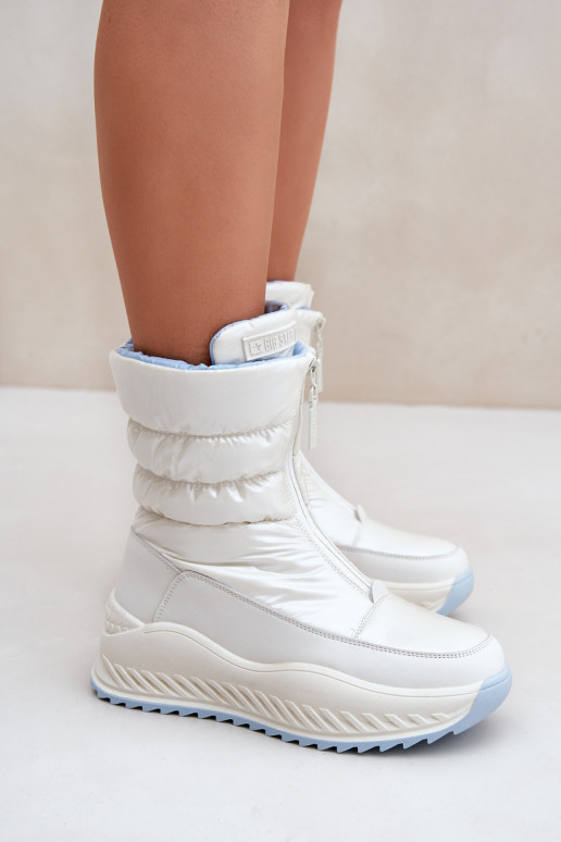 sniego batai Moteriškas Big Star OO274A396 baltos spalvos sniego batai Moteriškas Big Star OO274A396 baltos spalvos