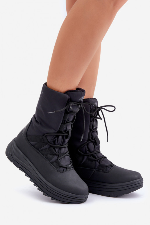 Moteriškas sniego batai INUAsuOciepliną Primaloft 4F 4FRAIN24FSBSF012 juodos spalvos