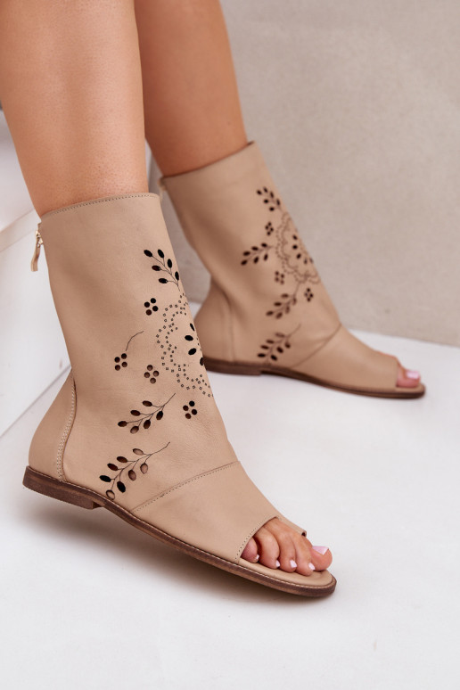 Zazoo 3437 Moteriškas Moteriškos basutės su auliuku Į Pilį smėlio spalvos Zazoo 3437 Moteriškas Moteriškos basutės su auliuku Į Pilį smėlio spalvos