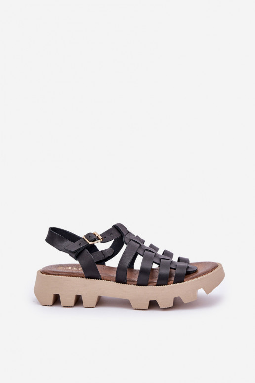 Moteriškos basutės Moteriškas Zazoo 3695 juodos spalvos Moteriškos basutės Moteriškas Zazoo 3695 juodos spalvos