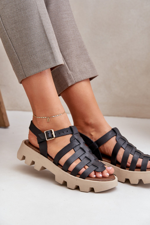 Moteriškos basutės Moteriškas Zazoo 3695 juodos spalvos Moteriškos basutės Moteriškas Zazoo 3695 juodos spalvos