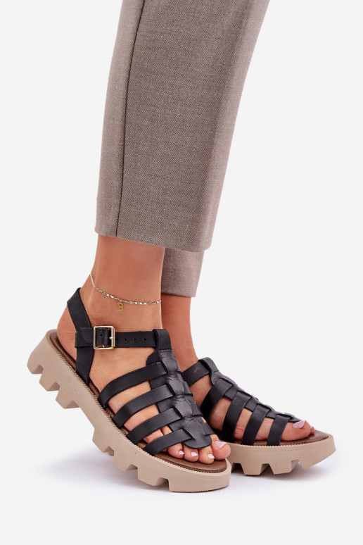 Moteriškos basutės Moteriškas Zazoo 3695 juodos spalvos Moteriškos basutės Moteriškas Zazoo 3695 juodos spalvos