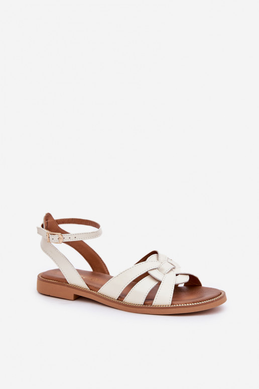 Moteriškos basutės Moteriškas su plačiais kulniukais Zazoo 3688 dramblio kaulo spalvos Moteriškos basutės Moteriškas su plačiais kulniukais Zazoo 3688 dramblio kaulo spalvos