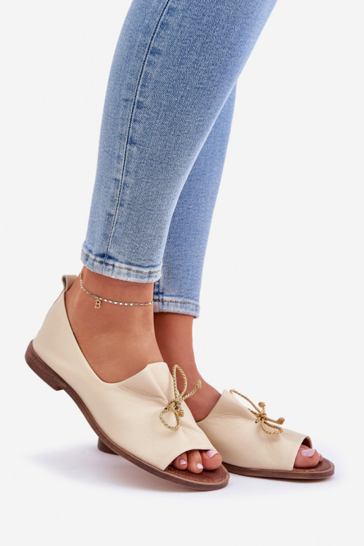 Zazoo 2660 Balerinos Moteriškas dramblio kaulo spalvos Zazoo 2660 Balerinos Moteriškas dramblio kaulo spalvos