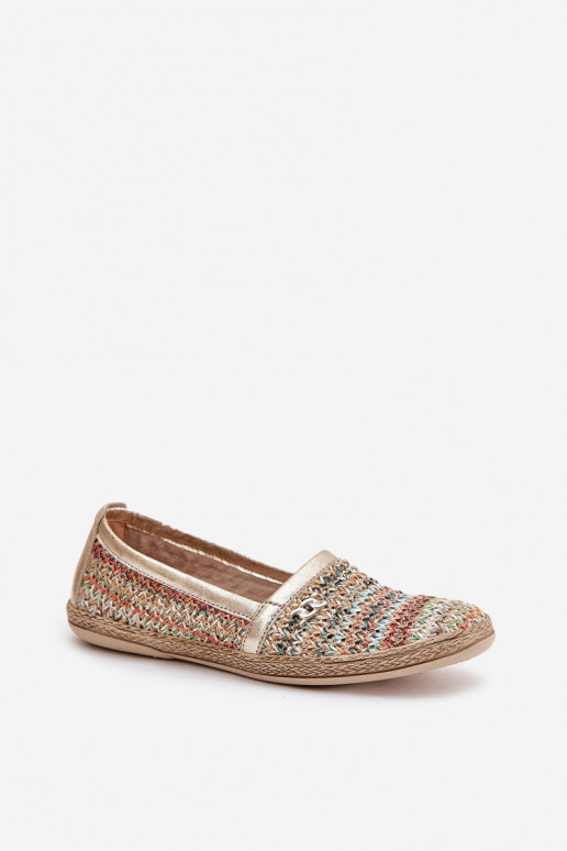 Elegantiško stiliaus Odinės espadrilės Su Braid Zazoo 10178 įvairių spalvų