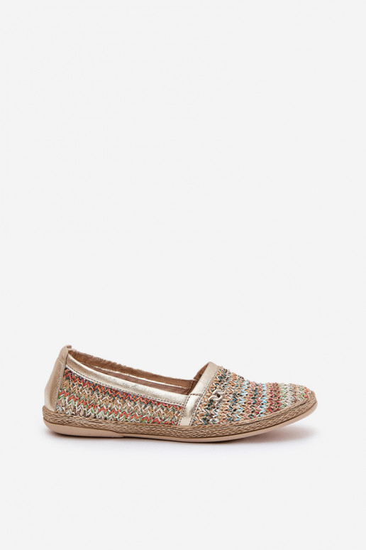 Elegantiško stiliaus Odinės espadrilės Su Braid Zazoo 10178 įvairių spalvų